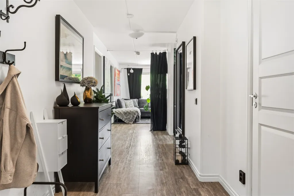 Entrée - Modern Flat with South-West Terrace in Munkhagsgatan