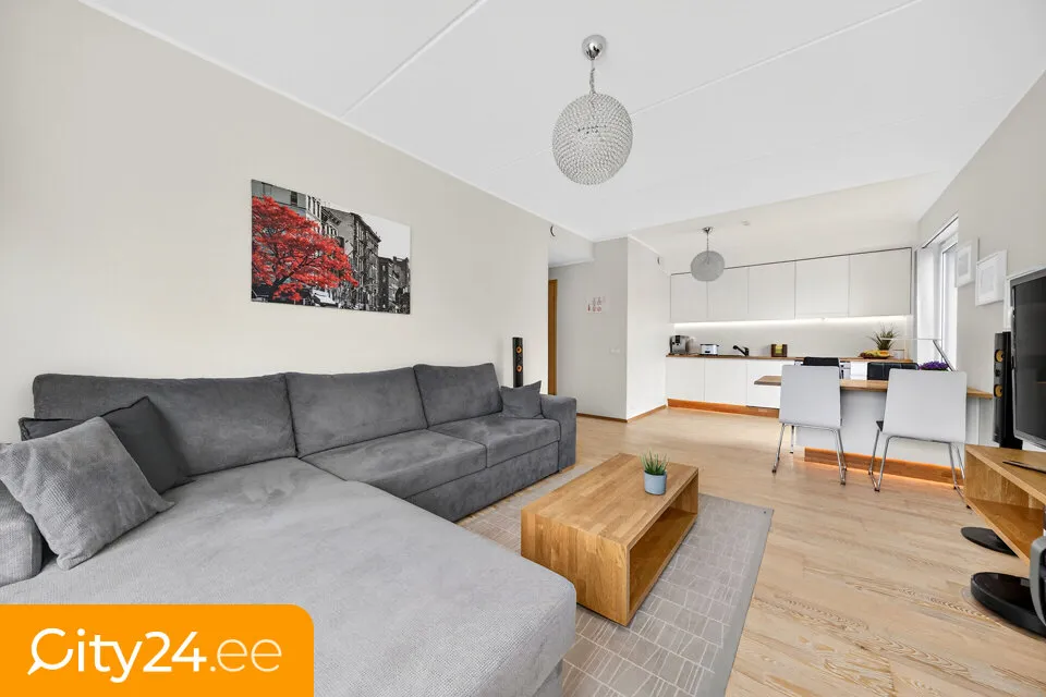 Séjour - Modernised Flat with Sea View in Pirita, Tallinn