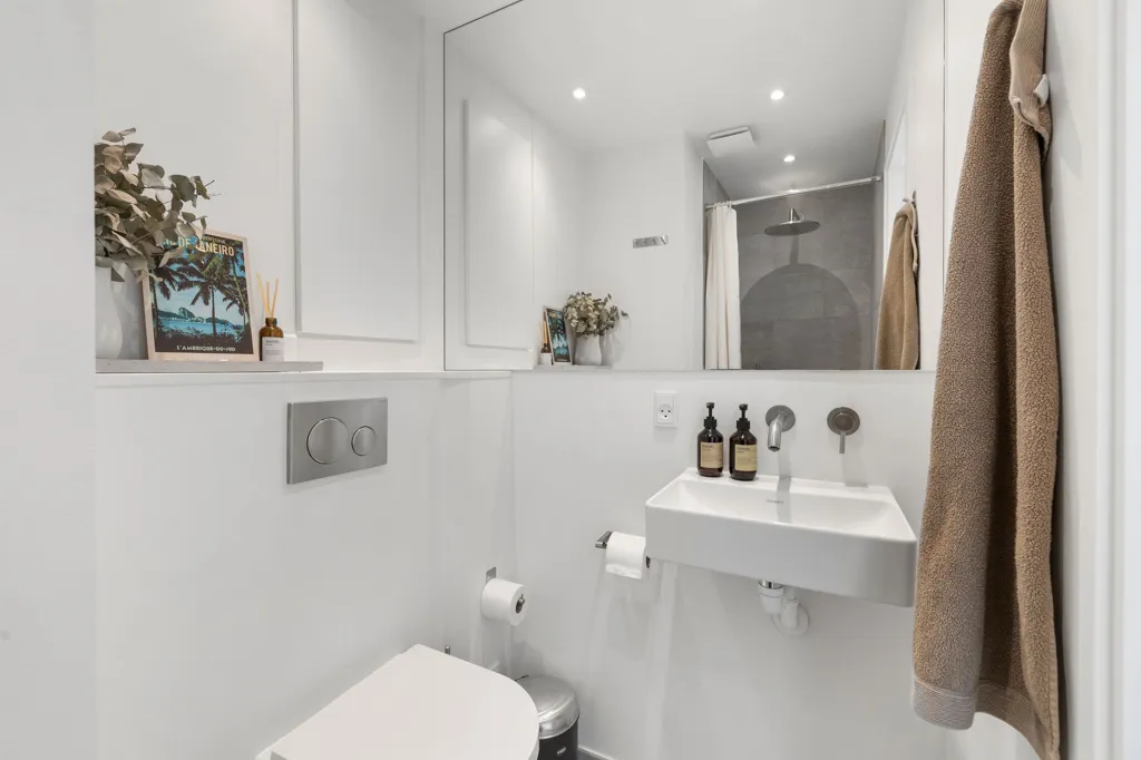 Salles de bain - Apartment with Spectacular View in Frederiksberg