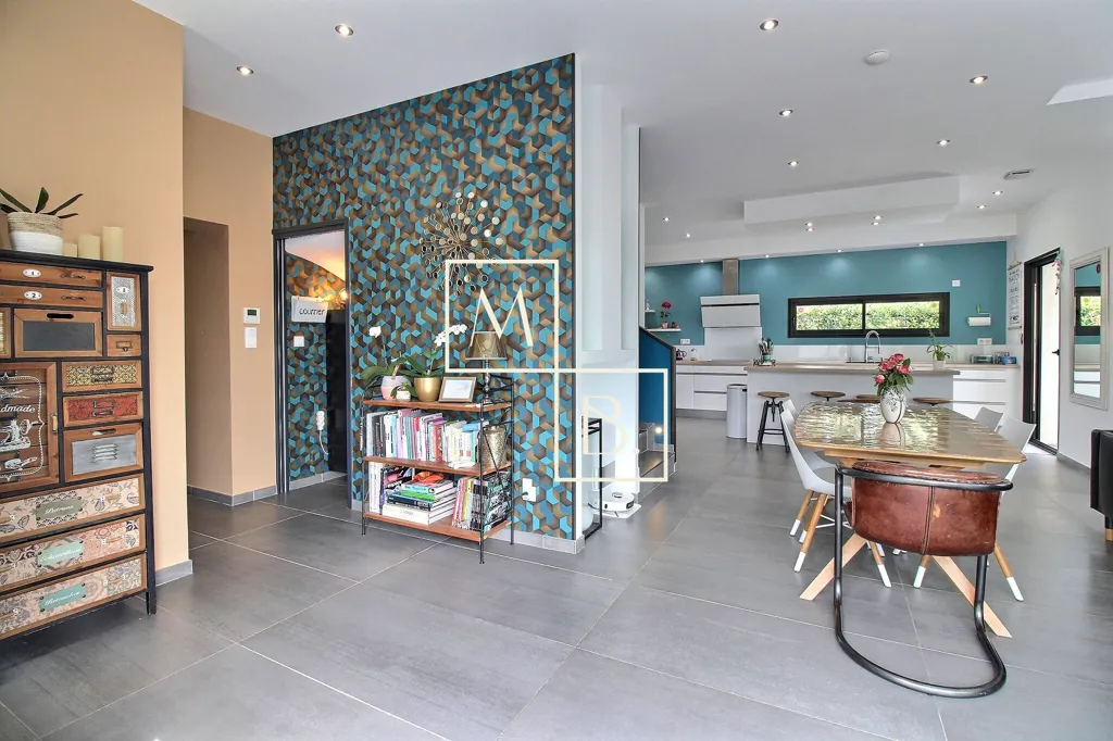 Söögituba - Contemporary Villa with Pool in Montarnaud