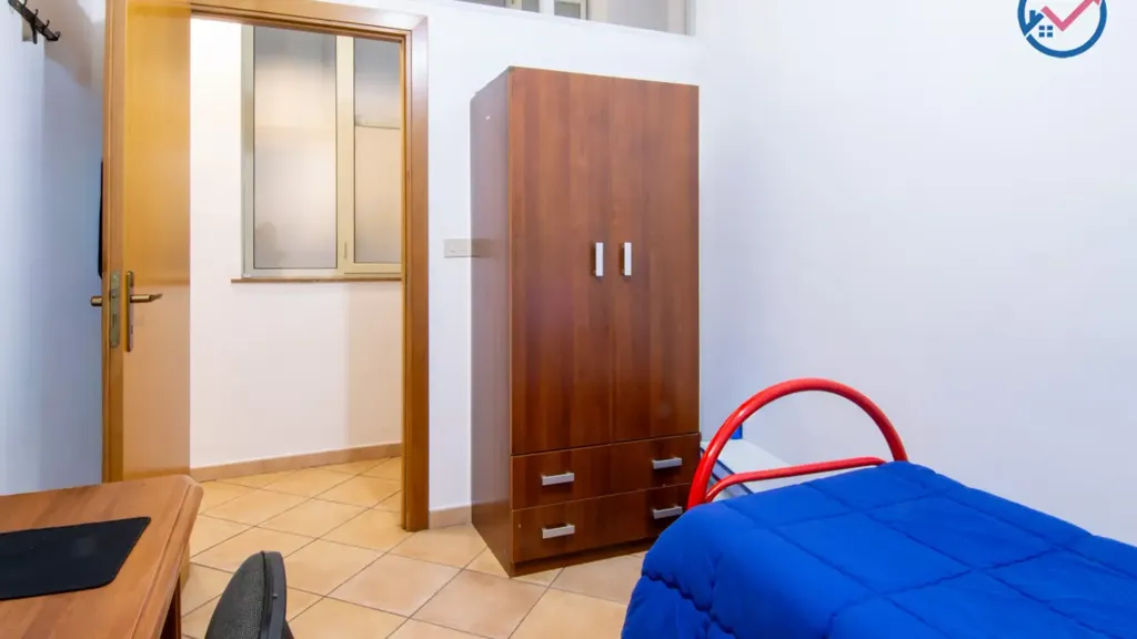 Chambres - 3-Bedroom Apartment with Balcony in Palermo
