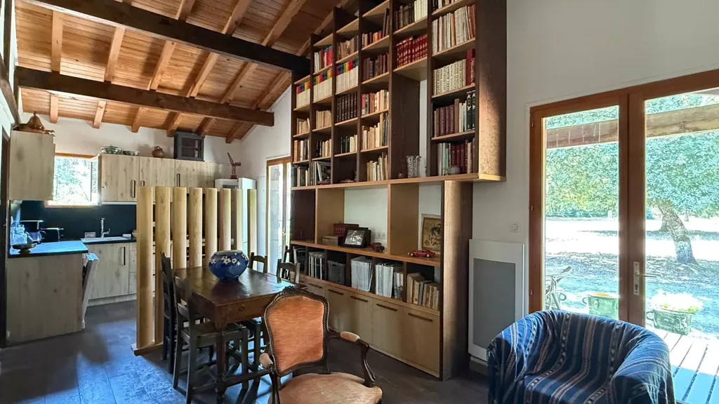 Sala da pranzo - Landaise House with Gîte in Calen