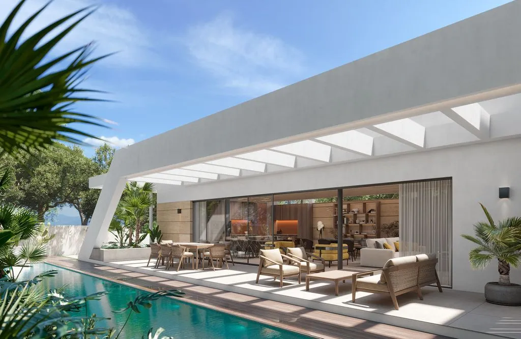 Piscine - Luxury Villa with Infinity Pool in Nueva Andalucía