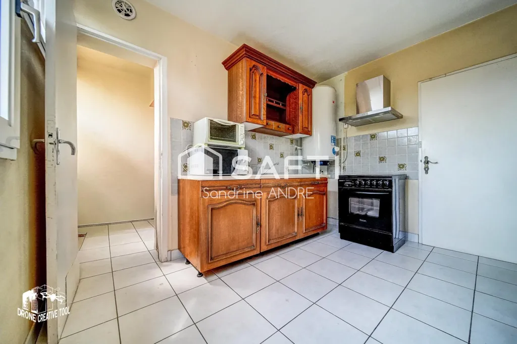 Kitchen - South-Facing Apartment with Balcony in Neufchef