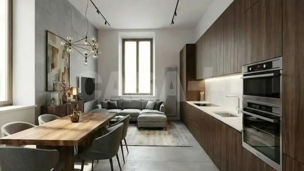 Köök - Rearranged Two-Bedroom in Milan