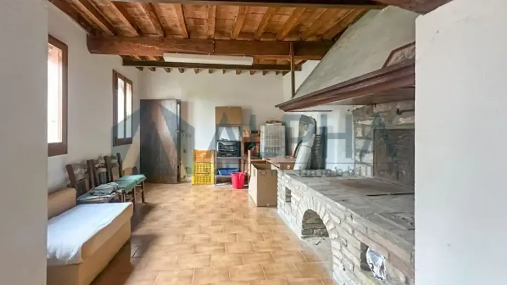 Living Room - 3-Room Apartment with Terrace in Bagnacavallo