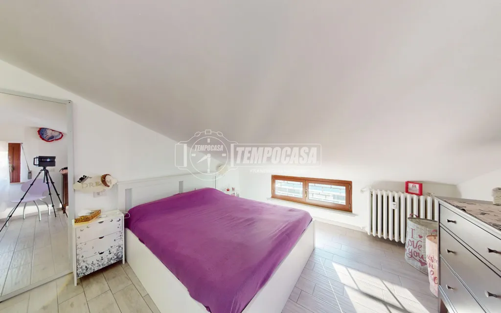 Chambres - Rear-Converted Apartment with Balcony in Turin