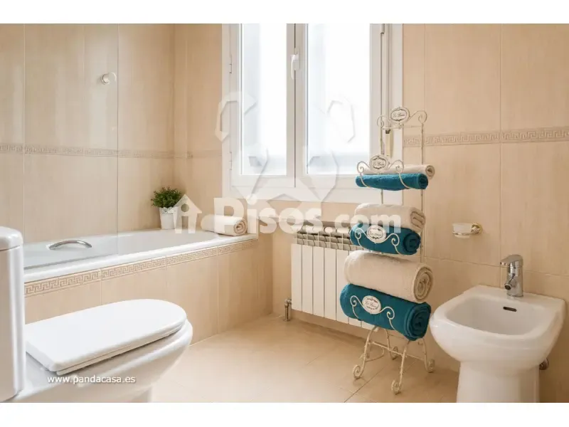 Bagni - 2-Bedroom Apartment with Congress View in Madrid