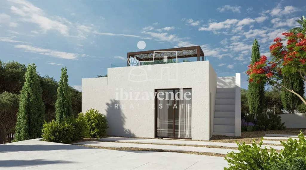 Exterior - Chalet with Private Pool in Cala Moli