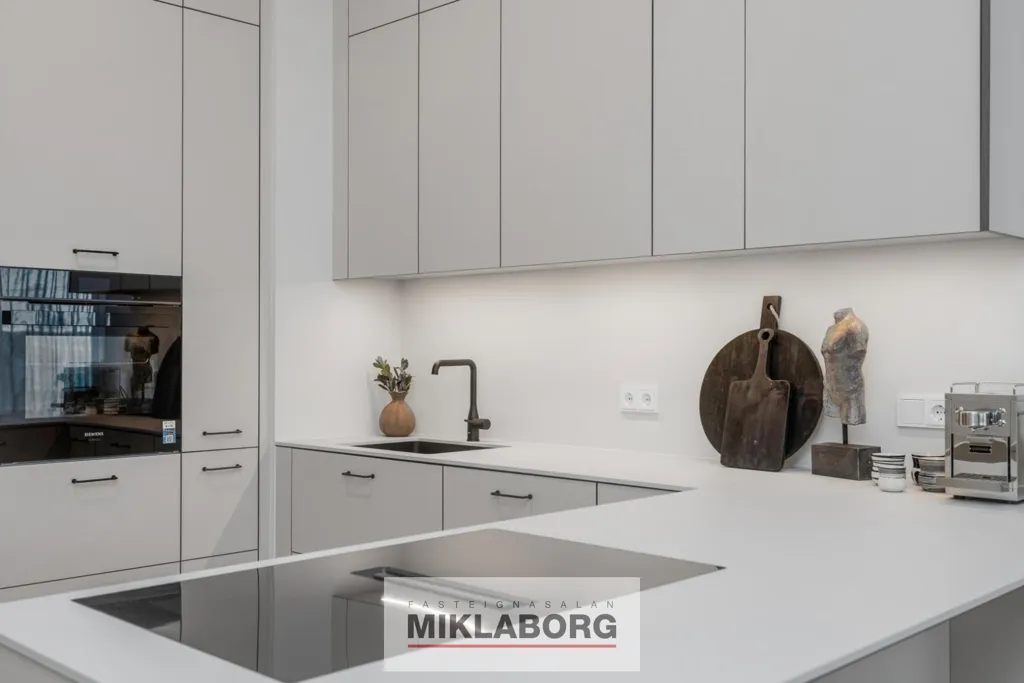 Cucina - New Flat with Balcony in Hafnarbraut