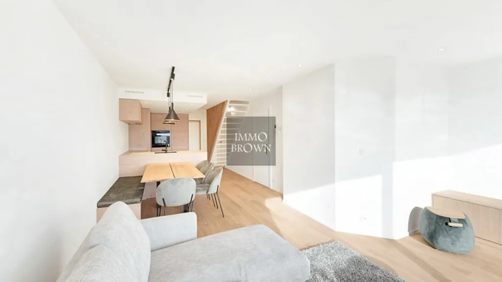 Séjour - Penthouse avec Terrasse et Vue Golf à Knokke Zoute