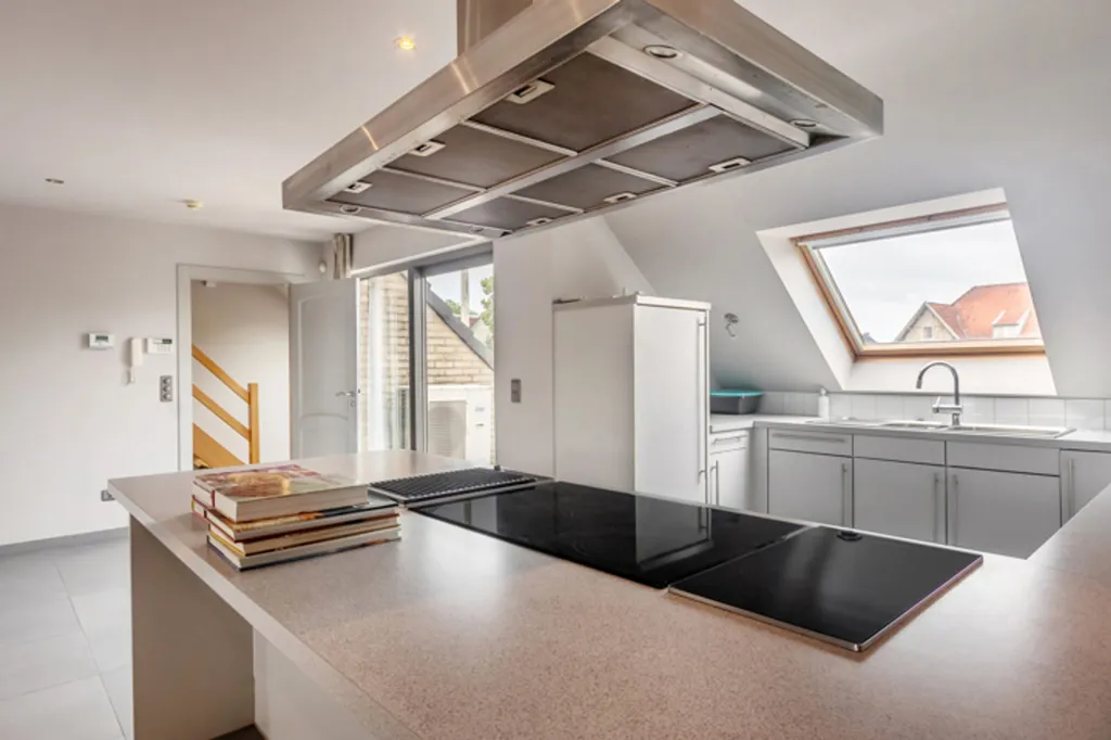 Cucina - Light-Filled Apartment with Terrace in Diest