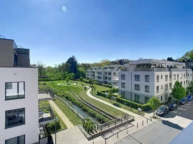 Õhuvaade - Modern Flat with Terrace in Central Location