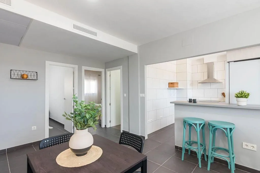 Köök - T2 Apartment with Pool in Fortuna