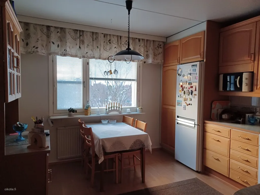 Salle à manger - 5th Floor Apartment with Balcony in Kotka