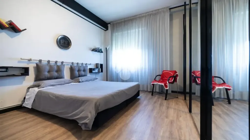 Chambres - 3-Bedroom Apartment with Balcony in Cesenatico