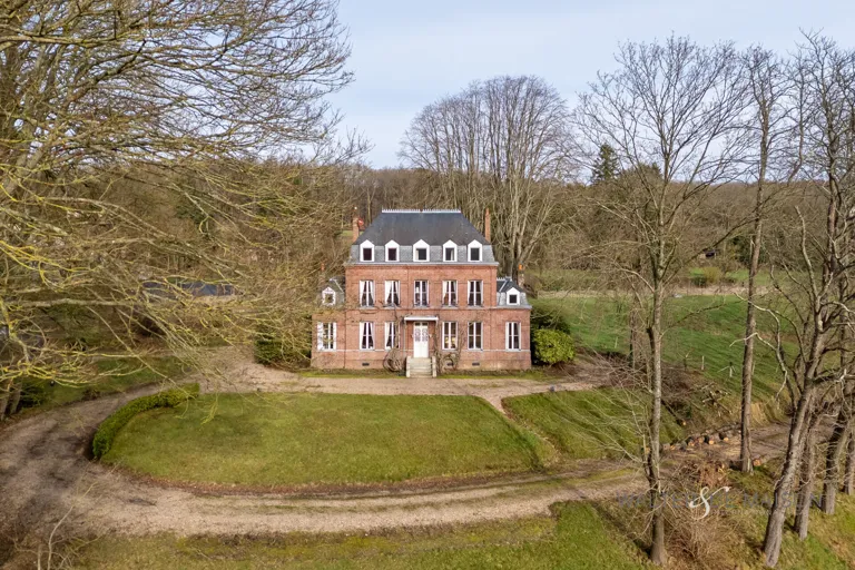 Norman Bourgeois House with Countryside View in Ry