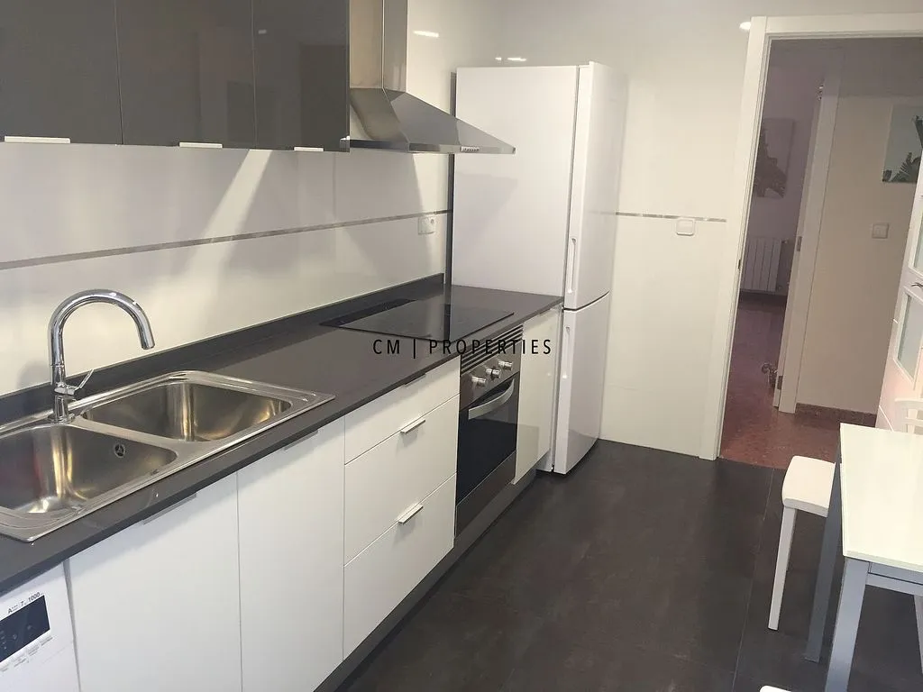 Köök - Fully Furnished Flat with Terrace in Jesús