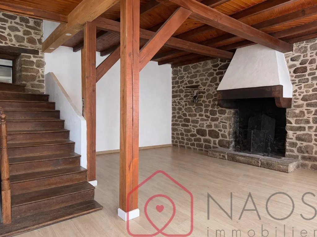 Soggiorno - Stone House with Garden in Miniac-Morvan
