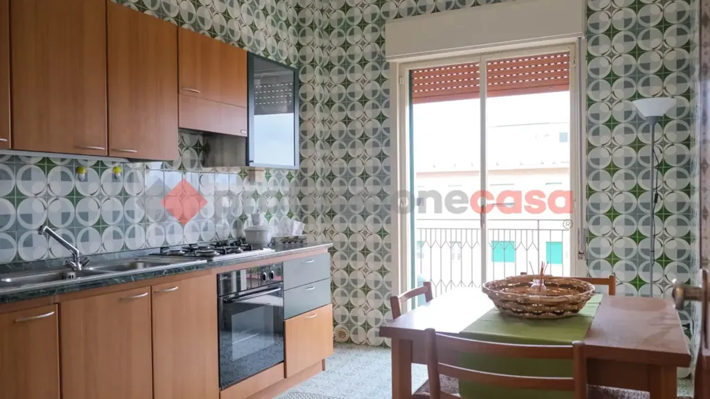Cuisine - Bright Apartment with Balcony in Milazzo