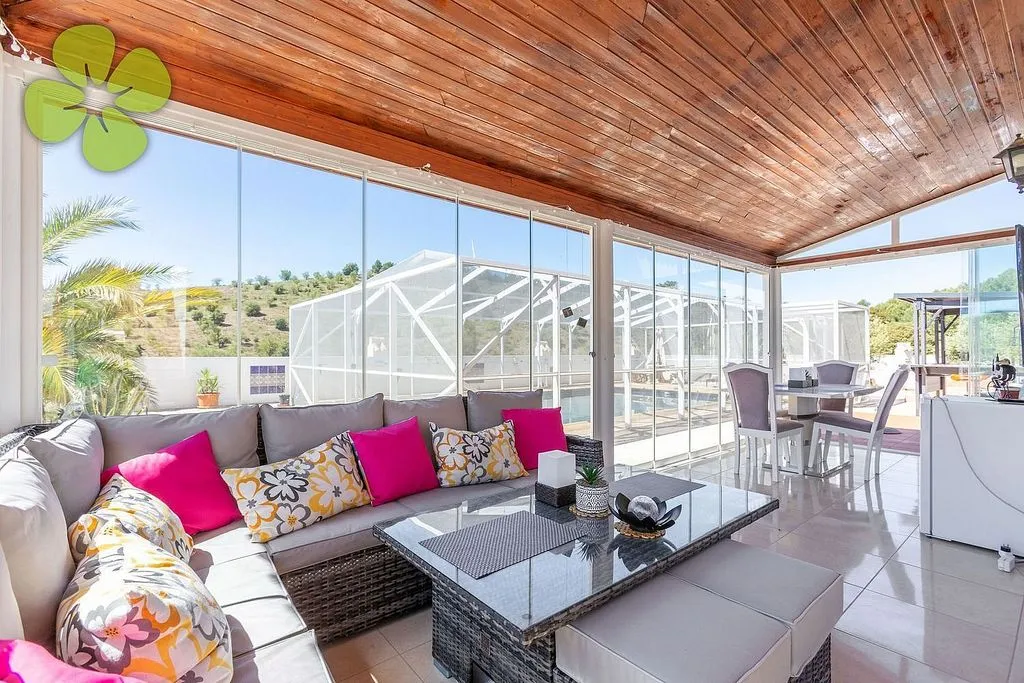 Terrasse - Chalet with Pool and Mountain View in Vélez-Rubio