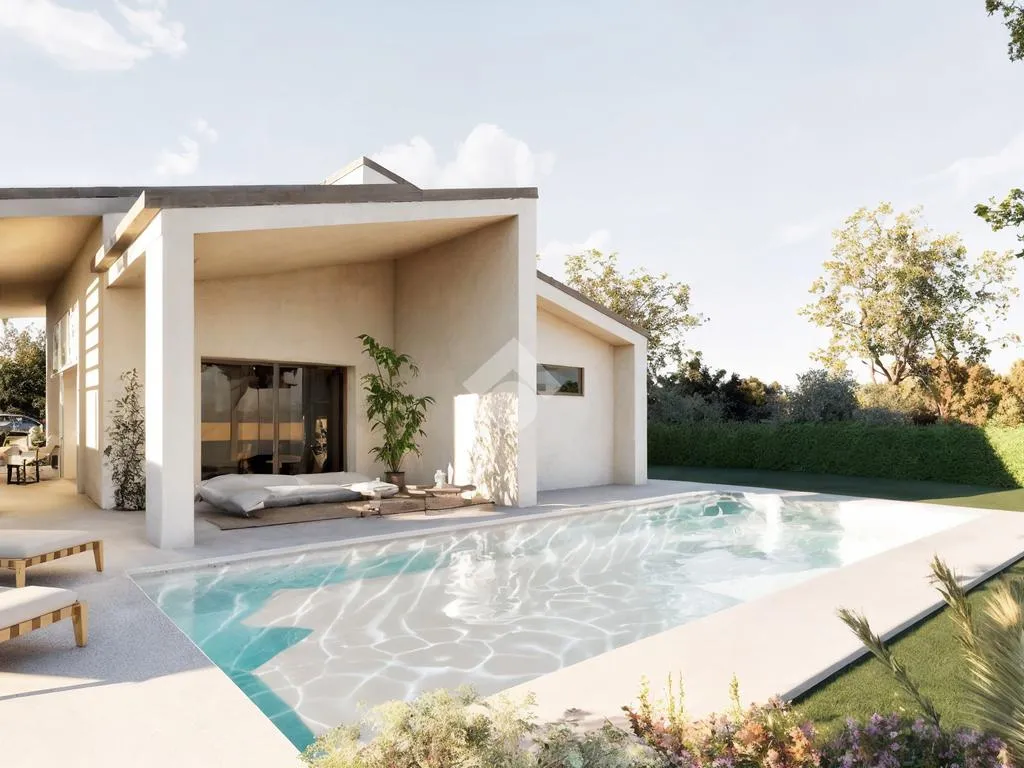 Pool - Contemporary Villa with Private Garden in Parma