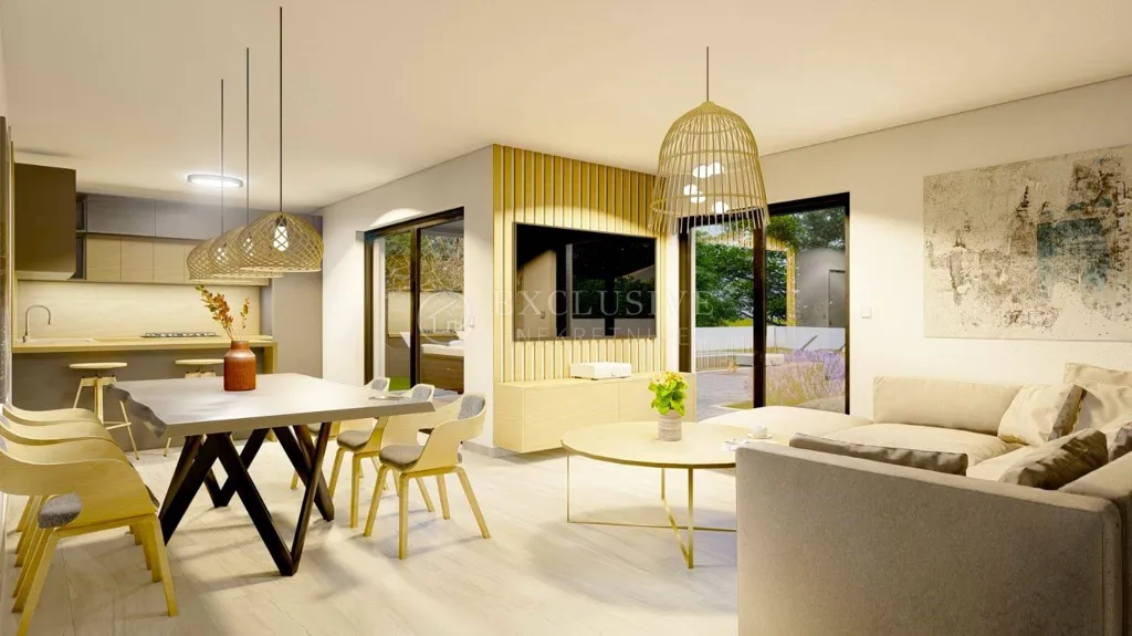 Modern 2-Bed Apartment with Sea View in Malinska