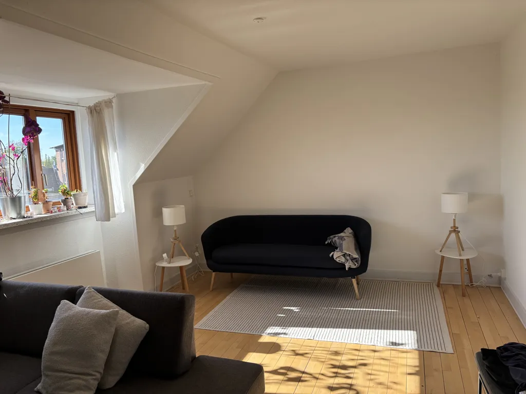 Soggiorno - Unfurnished Room in Birkerød Centre
