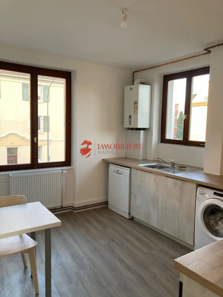 Cuisine - Appartement Meublé T3 au Cœur de Mulhouse
