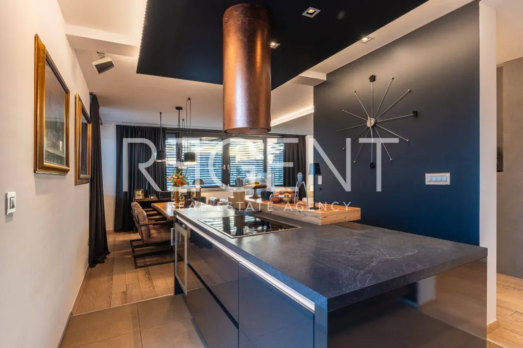 Cuisine - Luxury Penthouse with Panoramic Terrace in Zagreb