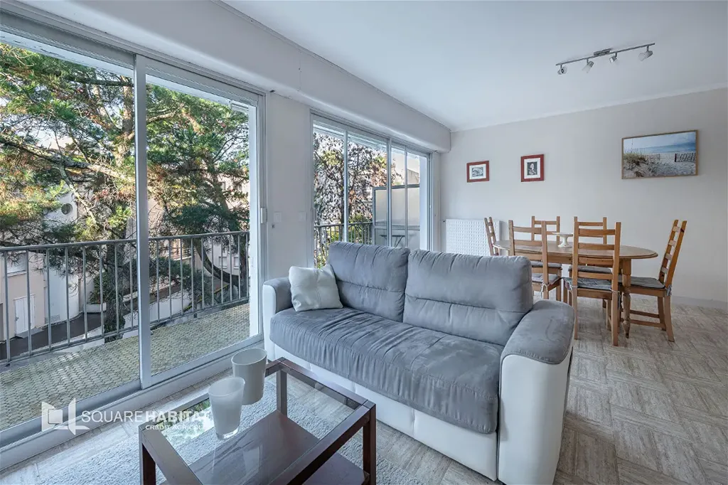 Séjour - Appartement 4 Pièces avec Terrasse à La Baule