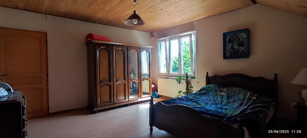 Bedrooms - House with Workshop and Garden in Bans