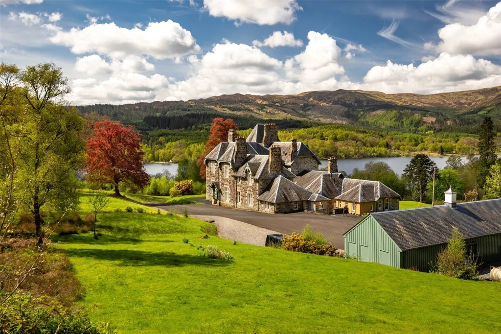 Välivaade - Maja asukohas Trossachs
