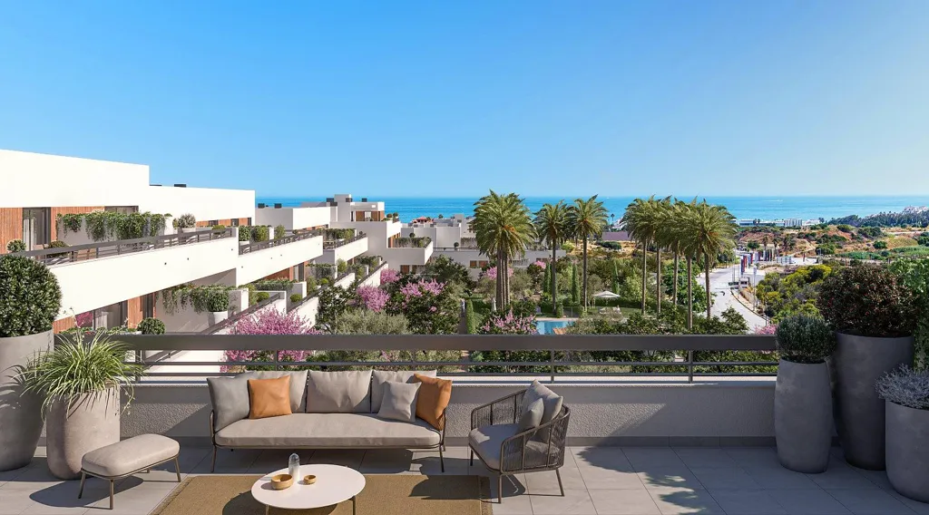 Terrass - Energy Efficient Apartment with Beach Terrace in Estepona