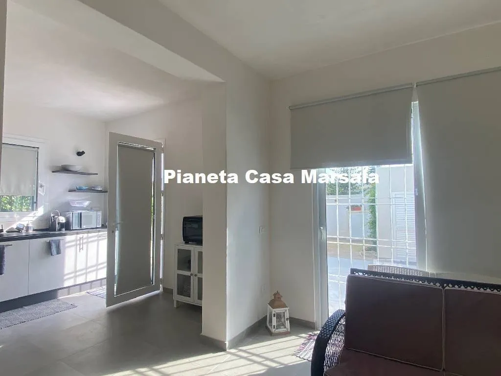 Séjour - Semi-detached Villa with Sea View in Marsala