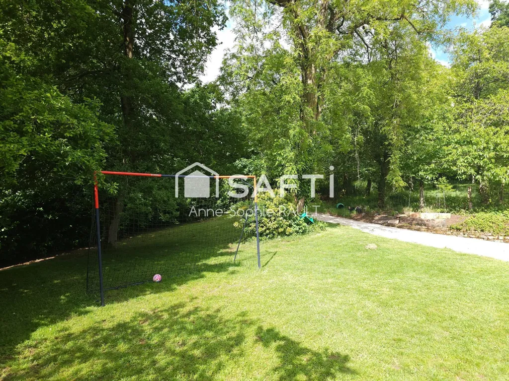 Jardin - Maison avec Piscine Chauffée à Plaintel