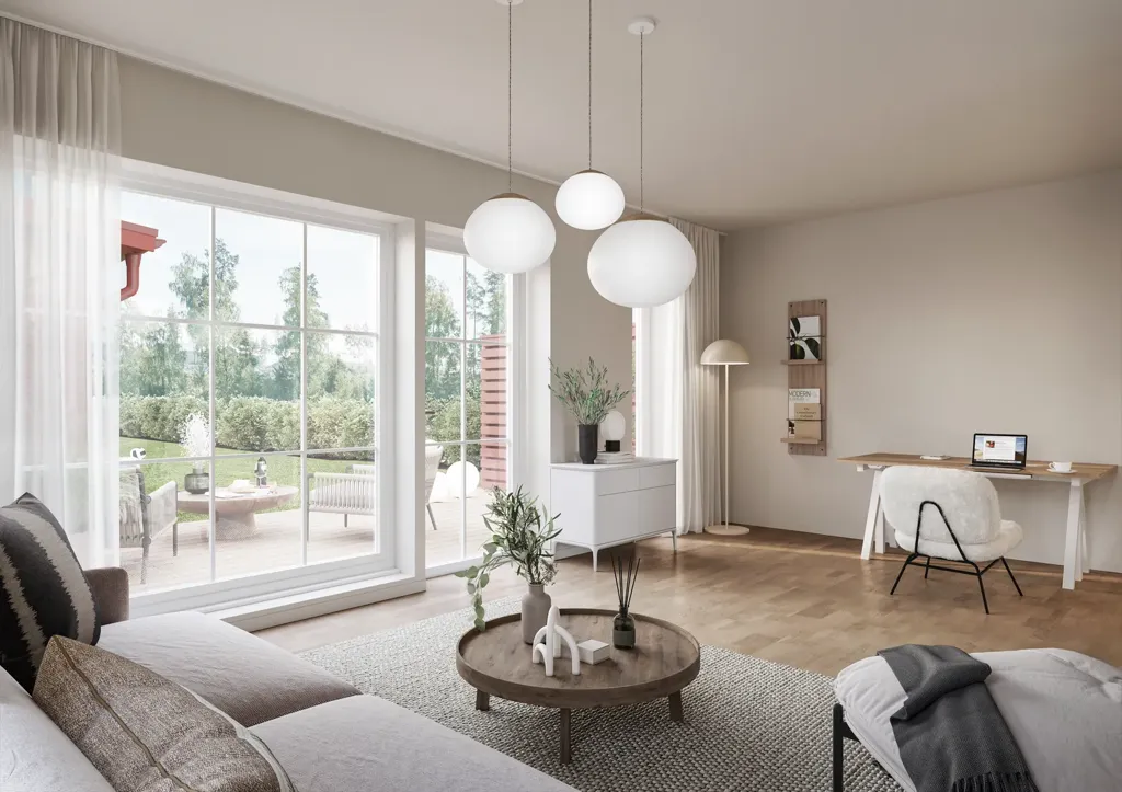 Elutuba - BR-Financed Apartments with Slottsby View