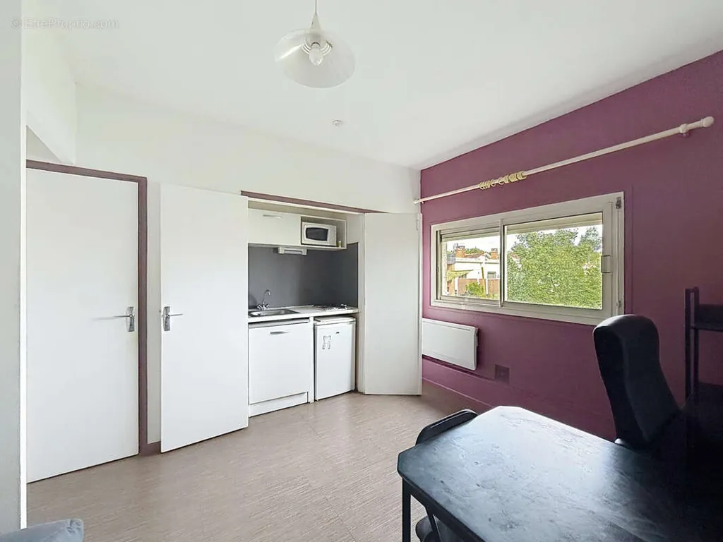 Köök - Studio with Kitchenette in Rangueil