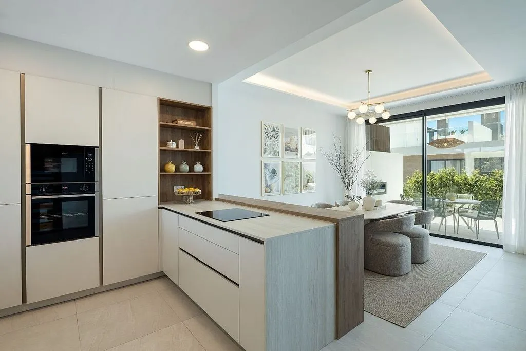 Kitchen - Penthouse with Pool in Marbella