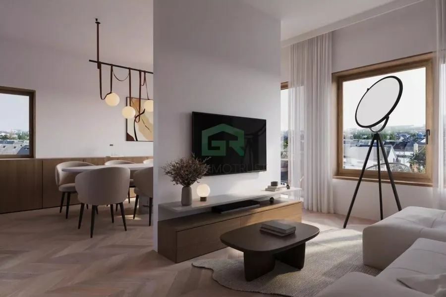 Elutuba - Penthouse with Terraces in Dudelange