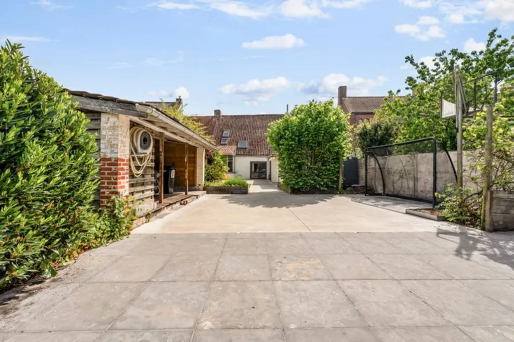Jardin - Maison avec Terrasse dans le Centre de Watou