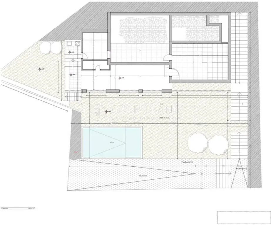 Plan - Contemporary Villa with Sea View in Sitges