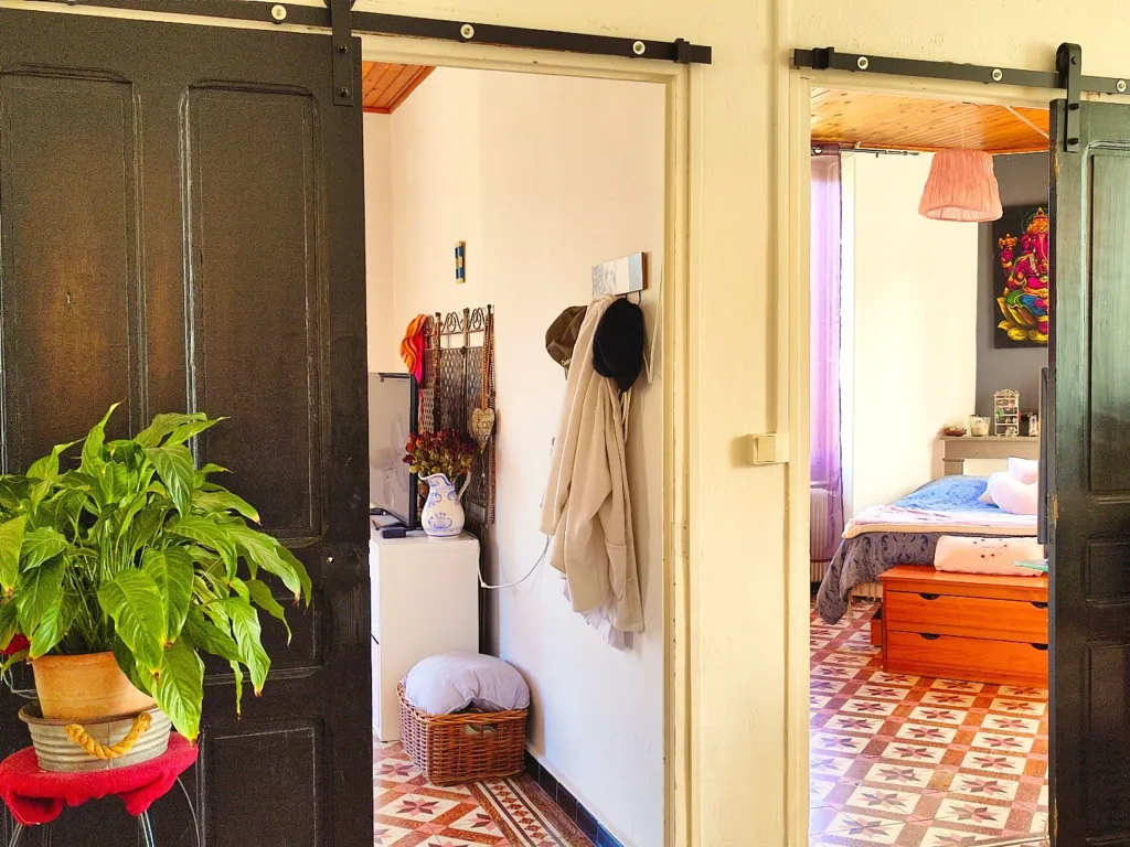 Hallway - Character House with Pool in Cévennes