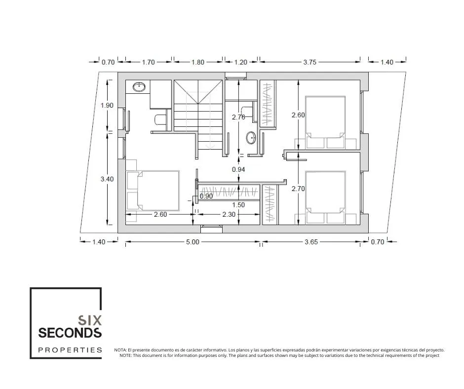Plan - Detached Villa with Sea View in Finestrat