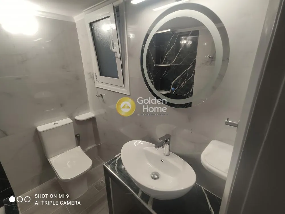 Bathrooms - Bright Apartment with Balcony in Varvakeios Square