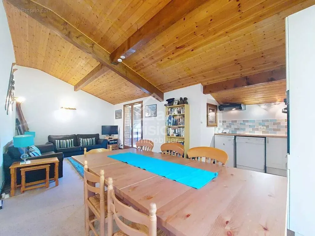 Salle à manger - Appartement Duplex avec Balcon à Châtel, Portes du Soleil