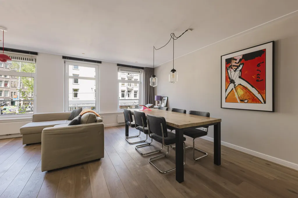 Salle à manger - Bright Apartment with Balcony in Amsterdam