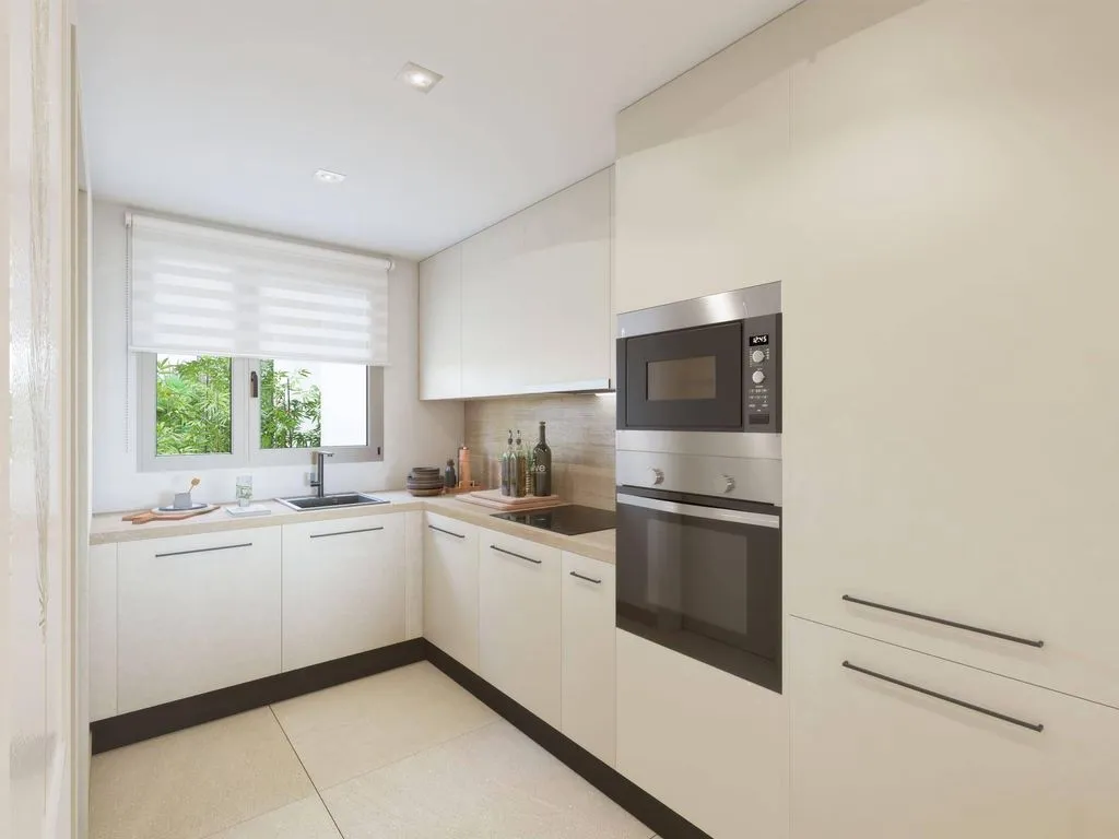 Köök - Luxury Flat with Pool in Mijas, Andalusia