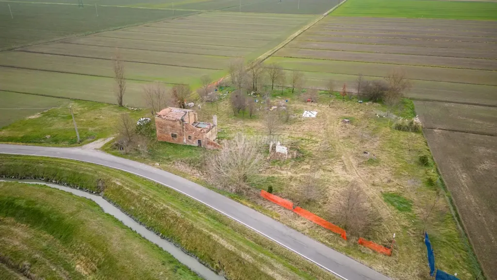 Õhuvaade - Rustico with Garden in Sant'Agata Bolognese