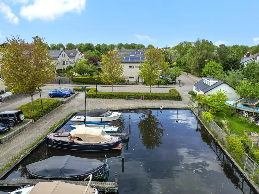 Vue aérienne - Villa with Water View in Leidschendam